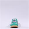 Victoria Saturno Metallic Retro Trainer - Jade